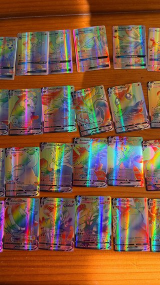 Cartas Pokémon Arcoíris