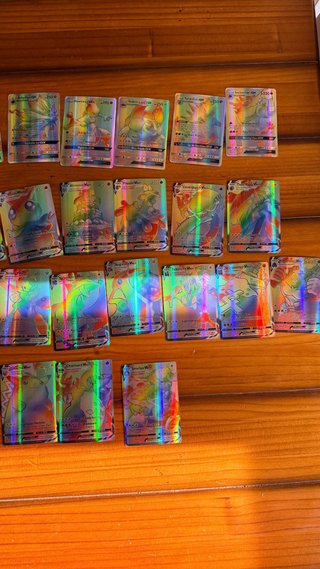 Cartas Pokémon Arcoíris