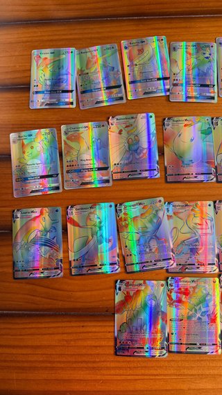Cartas Pokémon Arcoíris