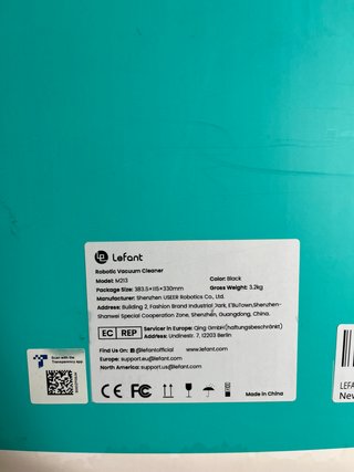 Robot aspirador Lefant M213 poco uso