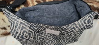 Bolso De la Mur estampado geométrico