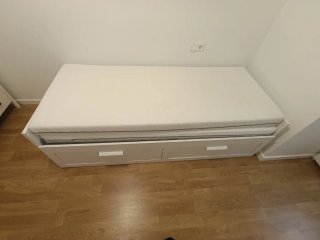 Cama Brimnes Ikea plegable con colchones