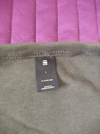 Camiseta G-Star verde oliva