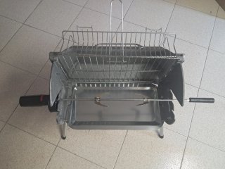 Barbacoa Gaucho Grill con Motor a Pila