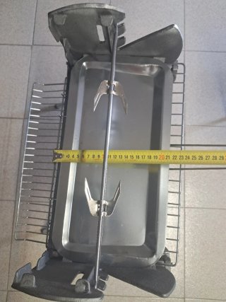 Barbacoa Gaucho Grill con Motor a Pila