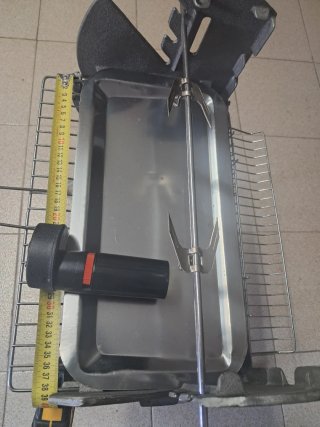 Barbacoa Gaucho Grill con Motor a Pila