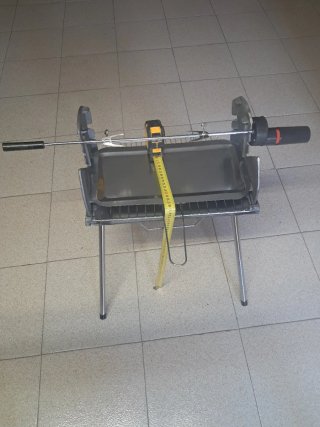 Barbacoa Gaucho Grill con Motor a Pila