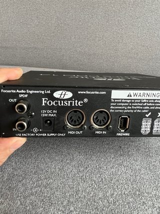 Focusrite Saffire PRO 14 Tarjeta Sonido