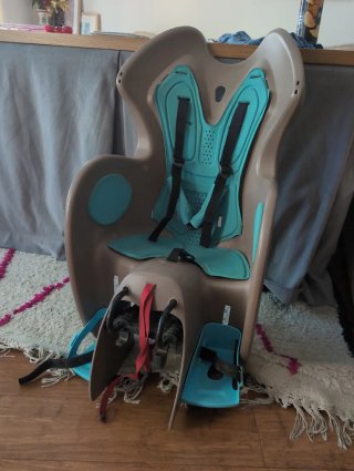Silla de bici para bebé BTWIN (Decathlon)