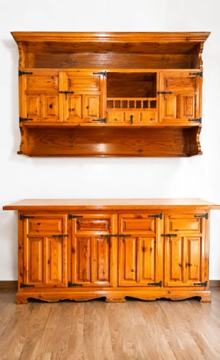 Mueble comedor pino macizo