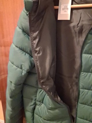Chaqueta acolchada verde M