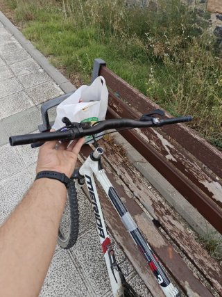 Bicicleta Merida Blanca