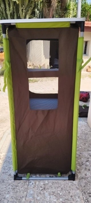 Armario Despensa Camping Tela y Metal
