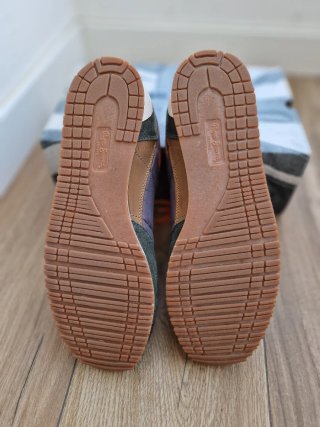 Zapatillas Pepe Jeans Talla 36 Verde Naranja