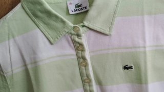 Polo Lacoste Mujer Manga Corta Talla 40