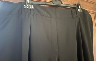 Pantaloni donna leggeri neri TG EU52 IT56