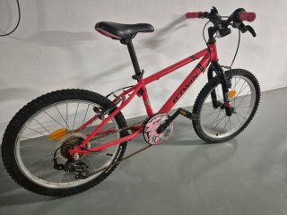 Bicicleta B'Twin Racing Boy 320 Roja