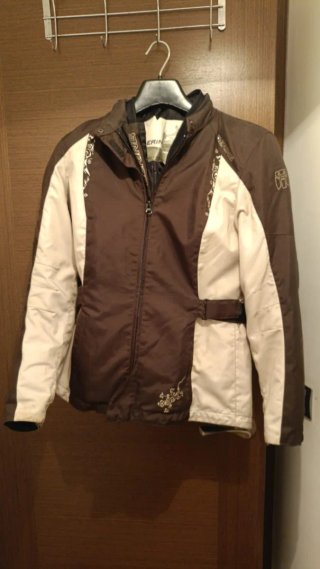 Chaqueta de moto para chica