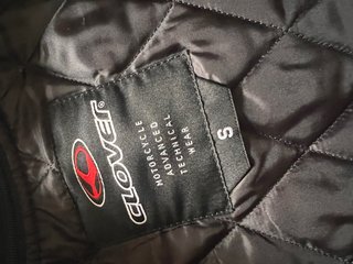 Chaqueta Moto Clover Negra Talla S