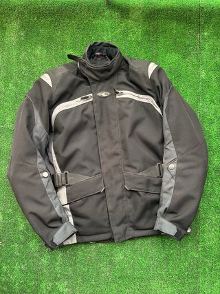 Chaqueta Moto Clover Negra Talla S
