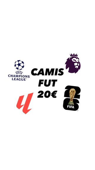 Camisetas FUT 20€
