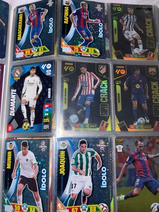 Cromos fútbol Panini Adrenalyn XL