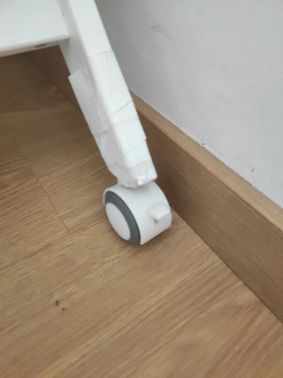 Minicuna plegable con ruedas