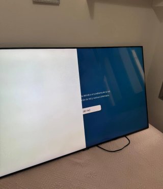 Samsung TV 55 - Pantalla con defecto
