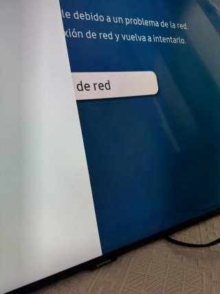 Samsung TV 55 - Pantalla con defecto