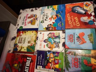 Lote 17 libros varios infantiles, tambien unidades