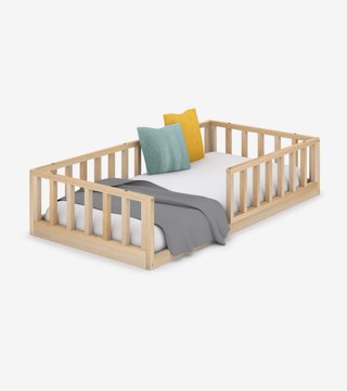 Cama Montessori Nube 90x190 con Barrera
