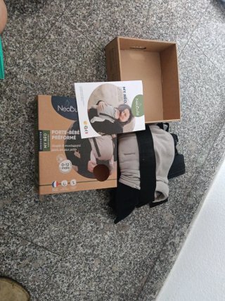 Mochila porta bebé ergonómica Neobulle 0-12 meses