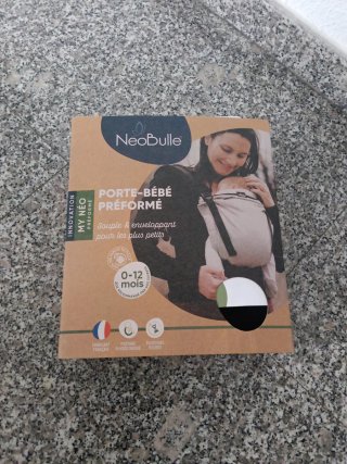Mochila porta bebé ergonómica Neobulle 0-12 meses