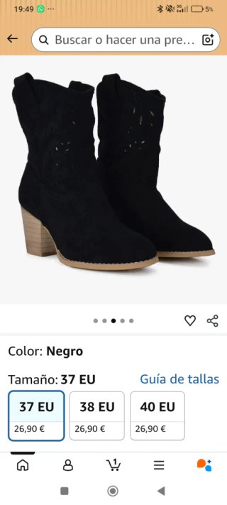 Botines Xti Negros
