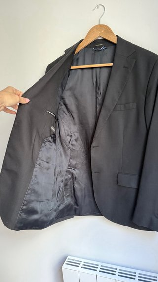 Blazer Negro Massimo Dutti