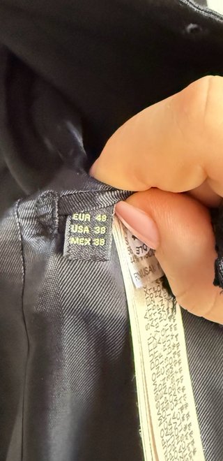 Blazer Negro Massimo Dutti