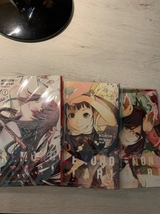 Manga BAKEMONOGATARI 01, 02 y 03