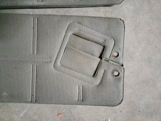 Sedili posteriori  Fiat Panda Silsey + pannelli