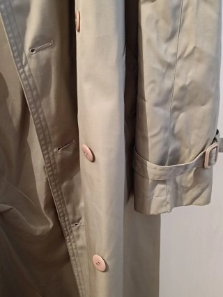 Vintage BRADFORD Gabardina Verde Oliva Talla XXL