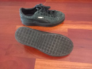 Zapatillas Puma Talla 37 Negro/Dorado
