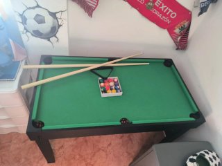 Juegos de mesa, billar, futbolín y más juegos.
