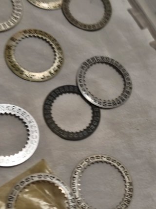 Set di dischi calendario per orologi