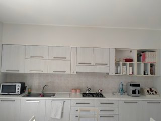Cucina completa bianca