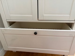 Guardaroba Ikea Sundvik bianco