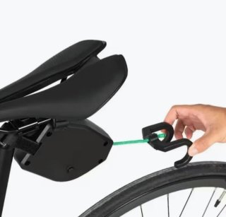 Remolcador para bicicleta.