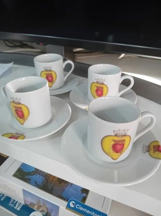 Tazas de cerámica Salvador Dalí