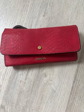 Cartera Desigual Reversible Negra