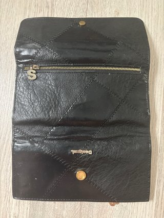 Cartera Desigual Reversible Negra