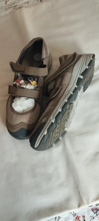 Zapatillas Quechua Mujer Beige y Azul