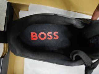 Zapatillas Hugo Boss Talla 45 Negras y Rojas